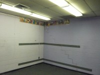 11-5 Put Valley Library | The Examiner News Cracks in the corner of the wall have led to the library closing its doors to patrons in Putnam Valley