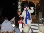 Frosty the Snowman with the late North Castle Councilwoman Becky Kittredge. Saturday's Frosty Day is dedicated to Kittredge, who died in August.