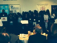 Diversity Breakfast | The Examiner News The Songcatchers children’s chorus from New Rochelle sings for guests at the Thanksgiving Diversity Breakfast.