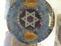 Judaica-1 | The Examiner News 1.Ceramics and glass by Rachel Heisler Sheinfeld, of Scarsdale.
