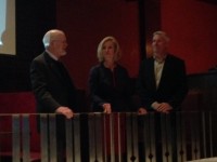 photo | The Examiner News Councilman John Kirkpatrick, Council President Beth Smayda and Councilman John Martin