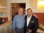 326 Iron Horse pic | The Examiner News Phil McGrath, left, with new Iron Horse owner Andrew Economos.