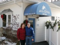 Beth and Jonathan Hallett work together for their pet boarding business and are with each other constantly, but enjoy every second of it. 