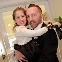 Michael Carroll is opening Chloe Madison Creations in Mahopac on Dec. 10. Also shown above is his daughter, Chloe. 