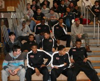 SPORTS-1 | The Examiner News The White Plains Tigers, the host of the Harry Jefferson Showcase, watch the games from the sidelines without the opportunity to compete in their own tournament, after the Ossining High School Boy’s Basketball Coaches withdrew their team from the tournament citing personal commitments. Photo by Albert Coqueran