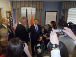 Westchester County Executive Rob Astorino is sworn in Wednesday to his second term.