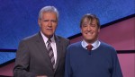 337 Jeopardy Champ pic | The Examiner News Leszek Pawlowicz, a Pleasantville High School graduate, with “Jeopardy!” host Alex Trebek. Pawlowicz has won close to 0,000 on the popular game show.