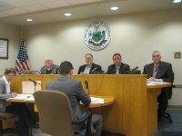 patterson photo | The Examiner News The Patterson Town Board at its Jan. 29 meeting.