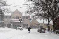 337 Snow Day pic 4 | The Examiner News The snow may look pretty but the frequent storms have made it an ugly winter for many area merchants.