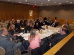 342 New Castle Master Plan Outreach pic | The Examiner News The New Castle Town Board and the Master Plan Steering Committee met with representatives of the Pace University Land Use Law Center last week to discuss how best to gather community feedback to use for the document's update.