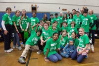 The Pleasantville Middle School students who participated earlier this month in the regional Science Olympiad.