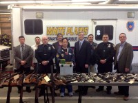 94 guns were bought-back by the Dept. Public Safety in White Plains, March 22.