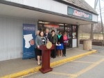 344 Tobacco Sales pic | The Examiner News County Legislator Catherine Borgia leads several colleagues and other officials in pressing for an increase in the legal age to purchase tobacco.