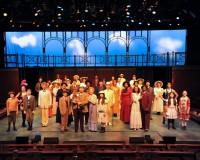 The large ensemble cast of "Ragtime the Musical" currently on stage at the Westchester Broadway Theatre through May 4.