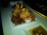 Giant appetizer Platter at Don Coqui 