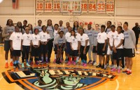 The NY Liberty greeted the press on Media Day and then welcomed children from the Garden of Dreams Foundation, on Tuesday, May 13. The Liberty players and coaches instructed the children in a basketball clinic and quizzed them on their Liberty knowledge, at the MSG Training Facility in Greenburgh. 