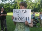 Hundreds Protest Energy Projects Proposed in Cortlandt