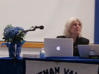 OLYMPUS DIGITAL CAMERA | The Examiner News Putnam Valley Superintendent of Schools Dr. Frances Wills is set to stay with the district for three more years after her interim period wraps up. Wills (pictured above) said she’s excited to continue to push the district forward.