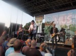 Ian Hunter and the Rant Band perform during their 75-minutes performance early Saturday evening to close out the 10th annual Pleasantville Music Festival.