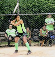 WP-Rec-3- | The Examiner News Manager and second baseman Patricia Martucci again leads Porter House into competition this year in the White Plains Recreation Department Women’s Softball League. Porter House is the defending Women’s League Playoff Champions.