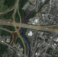 image001 (1) | The Examiner News The total cost of the Route 9A bypass project is expected to be million to million depending upon the route, with the town paying about 25 percent. The blue option has the lower cost of million; the red option at a greater cost of -20 million.