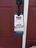 primary day two | The Examiner News Volunteers for Hayworth tried to spread the word about the little known vote leading up to the primary. FROM HAYWORTH CAMPAIGN
