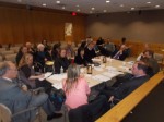 A meeting featuring New Castle and Pace Land Use Law Center officials earlier this year.
