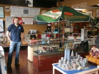 Louie Maiello stands inside his business in Mahopac THEX[TRA]CHANGE. He sells, buys and trades items daily.