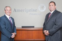 Financial advisers William Amatuzzo, left, and Michael Magnani.