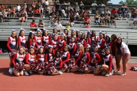 Stepinac-1 | The Examiner News The Stepinac Cheerleading Team was game-ready, lead by Coaches Tiffany Arred and Lauren Cohen. The Crusaders Cheerleading Squad is comprised of students from Good Council Academy and Maria Regina High School. Albert Coqueran Photos