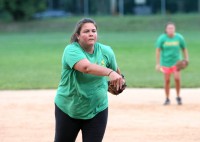 Healy Electric only had one loss during the regular season behind steady pitching by Kate Fox. In the first game of the best two-out-of-three games in the White Plains Women’s League Softball Championship, Fox pitched five scoreless innings to win the game 10-5.  In the second game Fox seemed to tire in the latter innings, as Lazy Boys came-back to score 14 runs and win 18-13. 