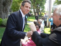 Andrew Cuomo, shown here in a 2011 visit to Pleasantville to sign the bill that enacted the state's 2 percent tax cap, is impressive in his knowledge of issues and his ability to navigate Albany, observers say.