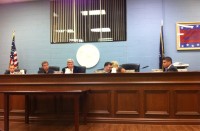 The Carmel town board at a board meeting last week discussed and proposed a budget that sneaks in underneath the tax cap mandated by the state.
