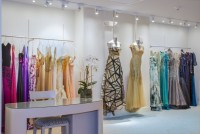 BOW-5 | The Examiner News Evening gowns are displayed in a special section of the store at Mary Jane Denzer.
