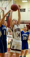 gabby morris | The Examiner News Senior guard Gabby Morris is one of two returning starters for the Huskies.