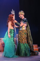 Princess Ariel and King Triton.