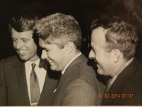 look back february photo | The Examiner News The first county executive, David Bruen, pictured here with Robert Kennedy, died on Feb 1.