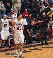 Carmel's Ryan Train and the Rams are hoping to contend with Mahopac for the League I-A crown.