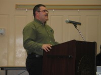 2015 NWE 0120 Mini Town Center Opponent | The Examiner News Domenick Esposito speaks out against Cortlandt Crossing last week.