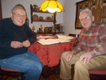 Nicholas Cerullo, left, and George Pouder explored little-known portions of North Castle's Civil War history and the burial grounds of some of  its veterans.