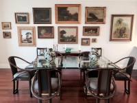 Jan. 20 Home Guru Pix | The Examiner News The Home Guru’s dining room: a well-hung art gallery.