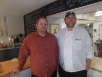 Greg and Nathan Kramer, owners of Melts Gourmet Grilled Cheese. Martin Wilbur photo 
