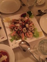 Cold seafood salad at Ernesto’s.