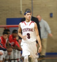 Stepinac-4 | The Examiner News Stepinac senior guard Kylan Guerra scored 30 points in the Crusaders loss, 85-70, to Cardinal Hayes, on Saturday. Guerra, a Captain on the Crusaders basketball team was also selected as this week’s Con Edison Athletic Award Winner for athletic and academic achievements.