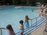 The immediate future of the Anita Louise Ehrman Pool in Armonk is up in the air as the North Castle Town Board considers operation of the facility through a licensing agreement.