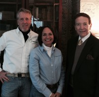 Left to right, Tom Schassler and Valerie Maziarz of Oxygen Sanitizing Systems, which remediates mold and offers other environmental services with Bill Primavera, The Home Guru.