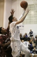 Putnam Valley's Ryan basso scores 1,000th point of his three-year career.