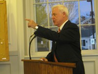 2015 NWE 0317 Somers Consultant Frank Fish | The Examiner News Frank Fish, a consultant employed by the Town of Somers to help revise its Comprehensive Plan.
