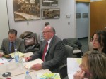 394 Coyote Discussion pic | The Examiner News New Castle Police Chief Charles Ferry took part in the coyote management discussion with the town board on March 17.
