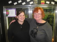 Cortlandt resident Tara Scozzafava-Baisley, shown above with her mother, Billie Scozzafava, has owned Putnam Valley Florist for 11 years. Photo credit: Neal Rentz   